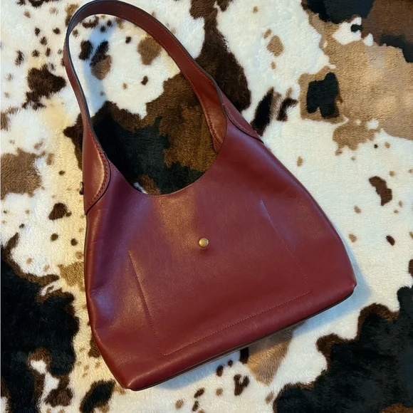 Coach Brooklyn Shoulder Bag 28 (Dark Ruby) - Picture 2 of 4